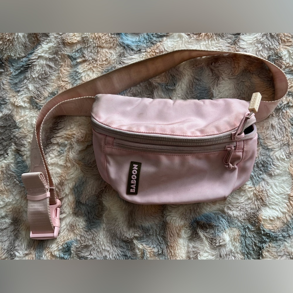 Pink Baboon to the Moon Fanny Pack 3L